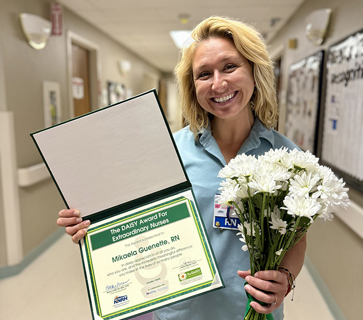 Mikaela-Guenette-web Mikaela Guenette is the winner of the DAISY Award for the third quarter of 2025.